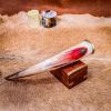 Drinking Horn with Brilliant Patterns Handcrafted Genuine Ox Horn