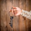 Medieval Dungeon Decorative Key Set of 5 Sturdy Cast Iron