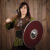 Valkyrie Leather Breastplate Viking Ladies Cuirass