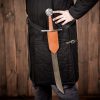 Late Medieval Functional Falchion Sword with Genuine Leather Sheath