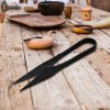 Antique Iron Yarn Snip Scissors Handmade Fully Functional Accessory