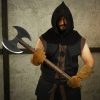 Viking Double Edged Axe with Carbon Steel Head