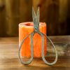 Antique Iron Hand Forged Scissors Fully Functional Medieval Accessory