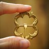 Medieval Brass Belt Buckle Set of 5 Fully Functional Accessory