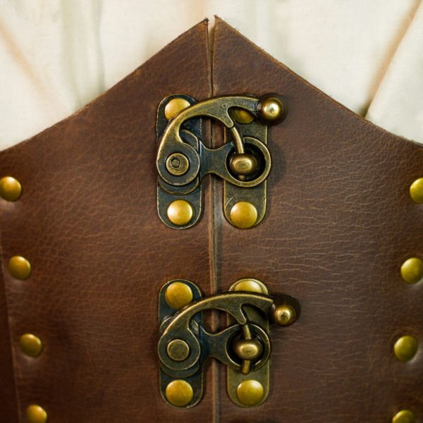Anne Bony Handcrafted Under - bust Leather Corset
