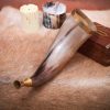 Medieval Viking Fully Functional Bigul Handcrafted Genuine Ox Horn