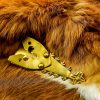 Renaissance Pure Solid Brass Belt End Chape Functional Accessory