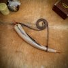 Viking Warrior Gun Powder Horn Handcrafted Genuine Horn Accessory