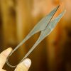 Antique Iron Yarn Snip Scissors Handmade Fully Functional Accessory
