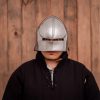 Medieval German Sallet Helmet with Padded Liner 16gauge