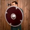Viking Wooden Combat Shield Functional for Historical Re-enactments