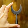 U Shaped Arrowhead Hand Forged Iron Functional Weapon Accessory