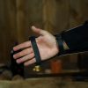 Medieval fantasy Bracers with Elbow and Hand Protection