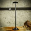 Handmade Iron 25" Tall Helmet Stand for Helmets with or without Aventail