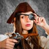 Raiding Pirate Genuine Leather Eye Patch