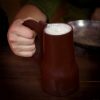 Raiding Pirate Leather Tankard Handcrafted from Genuine Leather