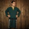 Viking Warrior Scale Skirt Genuine Leather and 20G Steel Scales