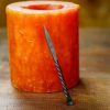 Medieval Hand Forged Iron Ear Scoop Historically Inspired Accessory