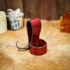 Genuine Leather Holder with Embossed Celtic Knotwork