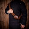 Medieval Leather Sword Baldric Handcrafted from Genuine Leather