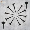 Hand Forged Iron Nails Set of 10 Pieces Fully Functional Accessory