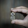 Antique Brass Leather Mounts or Conchos