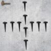 Hand Forged Iron Nails Set of 10 Pieces Functional Accessory
