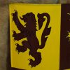 Decorative Welsh Shield with Lion Rampant Print Owain Glyndwr Coat of Arms