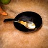 Medieval Viking Genuine Horn Spoon Set of 2 Functional Horn Accessory