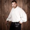 Medieval Angled Tri Buckle Rapier Frog Genuine Leather Frog