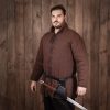 Medieval Leather Angled Frog for Swords and Axes