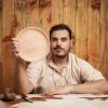 Medieval Wooden Plate Hand Crafted  Useful Hardwood Cutlery