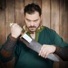 Viking Dagger with Tri Lobed Pure Solid Brass Pommel