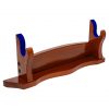 Single Tier Handcrafted Genuine Hardwood Sword and Axe Stand