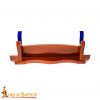 Single Tier Handcrafted Genuine Hardwood Sword and Axe Stand