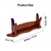 Single Tier Handcrafted Genuine Hardwood Sword and Axe Stand