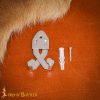 Fully Functional Steel Sword Hanger Handmade Accessory for Decoration