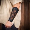 Fantasy Bracers Handcrafted Genuine Leathercraft for LARP and Cosplay