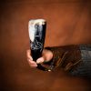 Triple Horns of Odin Drinking Horn With Brass Fittings Real Ox Horn