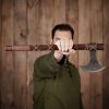 Hand Forged Viking Axe with Carbon Steel Head