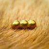 The Ellipses Pure Solid Brass Leather Mounts Set of 5 Functional Accessory