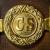 Civil War Confederate officers Brass Belt Buckle