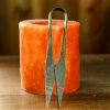 Antique Iron Yarn Snip Scissors Handmade Fully Functional Accessory