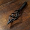 Late Medieval Fire Flame Arrowhead Hand Forged Iron