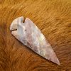 Handcrafted Pre Historical Flint Stone Arrowhead