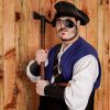 Pirate Boarding Axe with Hand Forged Carbon Steel Head