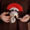 Decorative Roman Centurion Mini Helmet with Wooden Stand