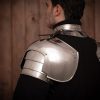 Renaissance Knightly Pauldrons 16 gauge