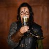 Drinking Horn with Pure Brass Fittings Handcrafted Genuine Ox Horn