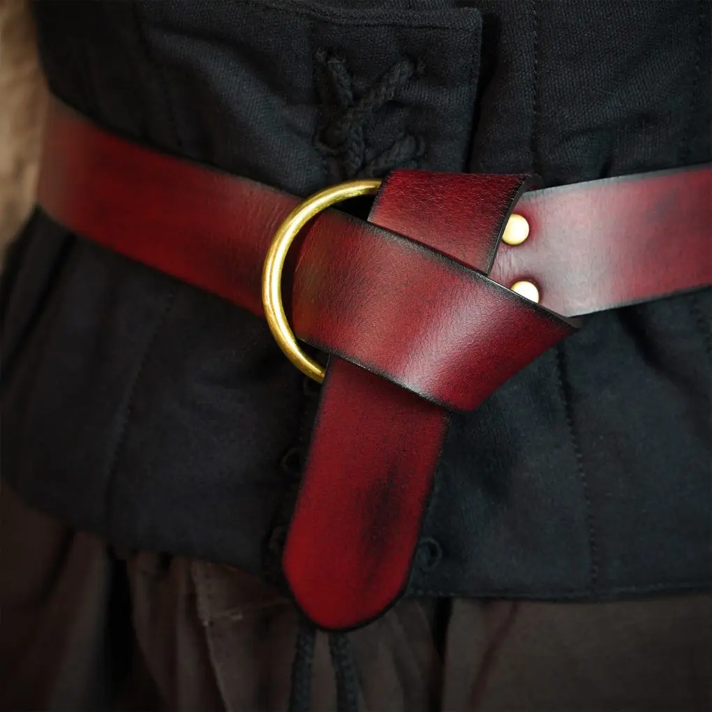 Handcrafted Fantasy Leather Belt Elevate Your Style